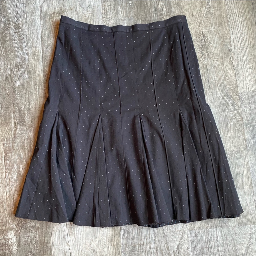BCBG MaxAzria Pleated Skirt Wool Blend Size 6